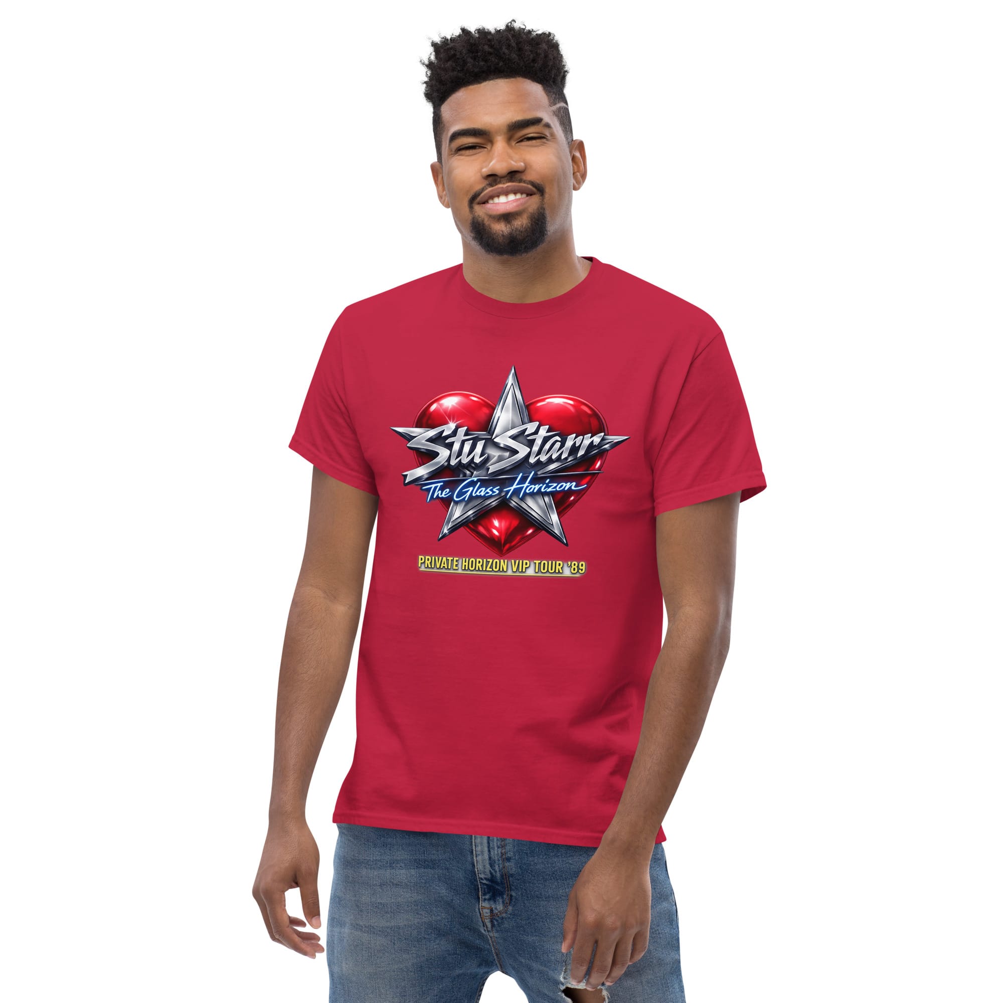 Stu Starr — Private Horizon VIP Tour '89 Unisex Classic Tee - Image 4