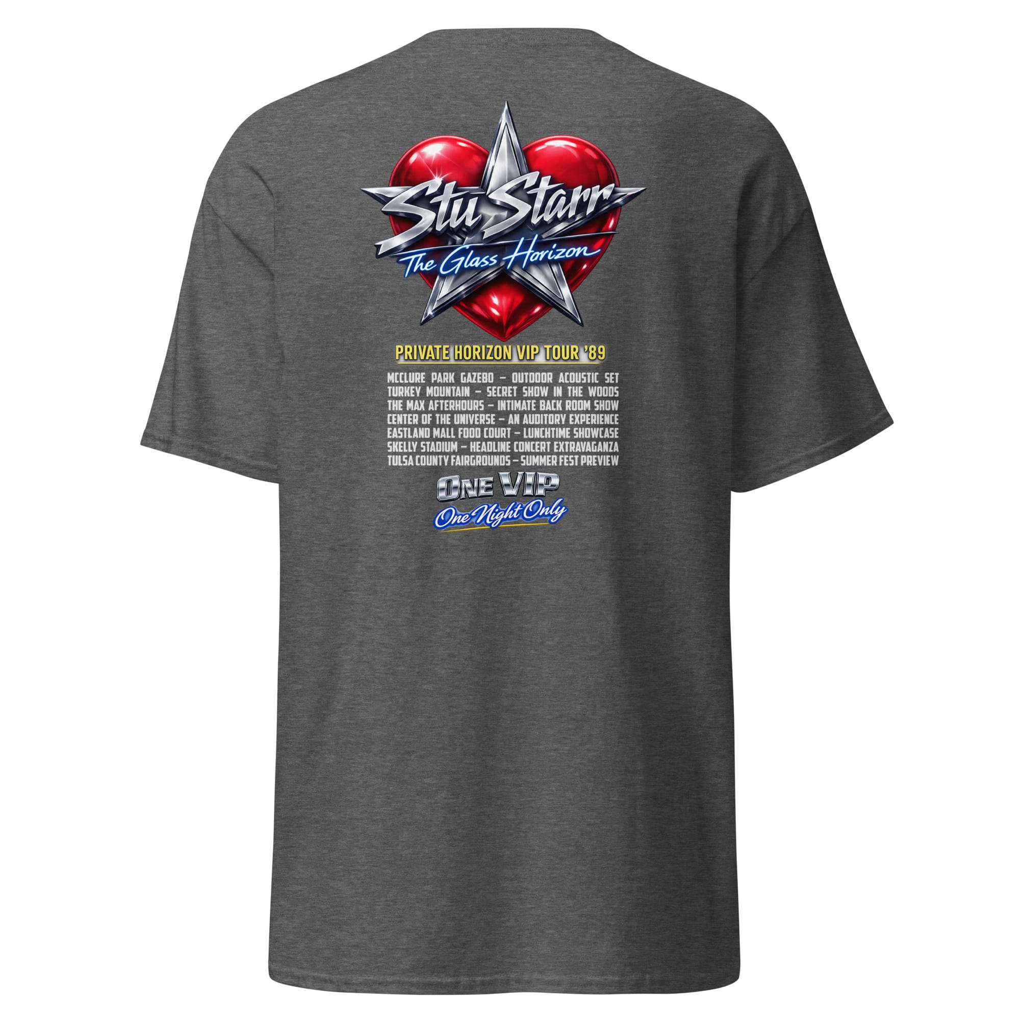 Stu Starr — Private Horizon VIP Tour '89 Unisex Classic Tee - Image 9
