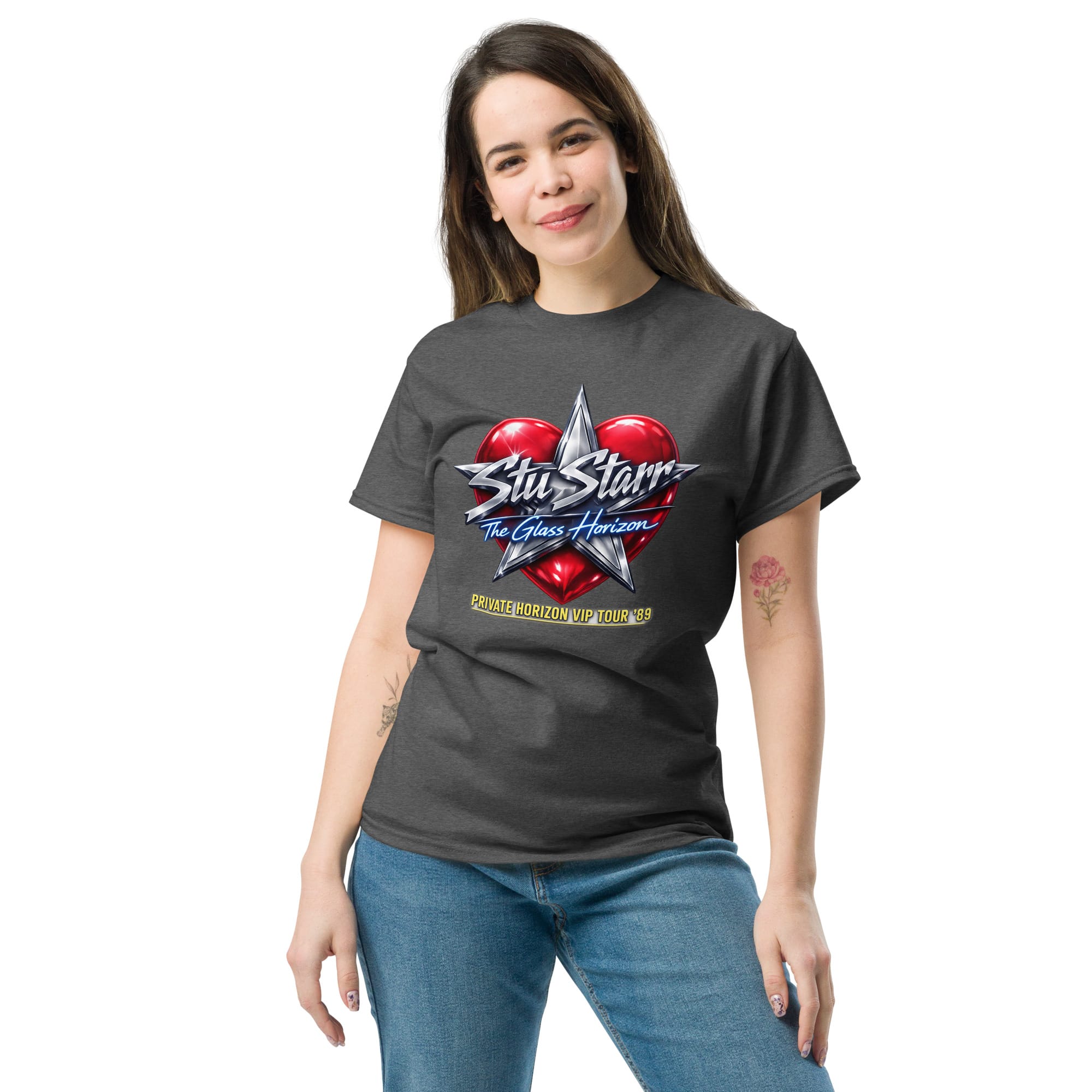 Stu Starr — Private Horizon VIP Tour '89 Unisex Classic Tee - Image 5