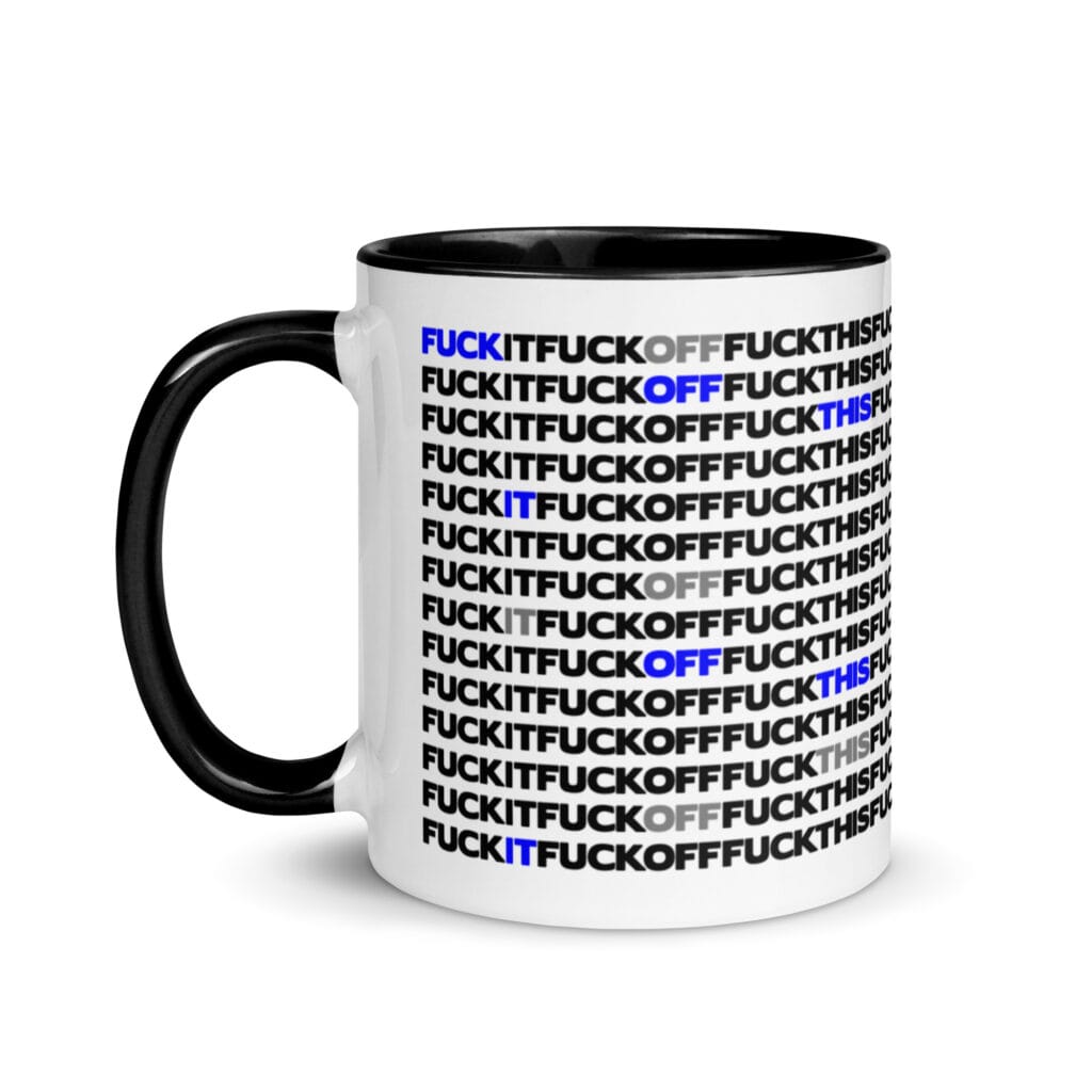 Random F*cks Mug with Color Inside